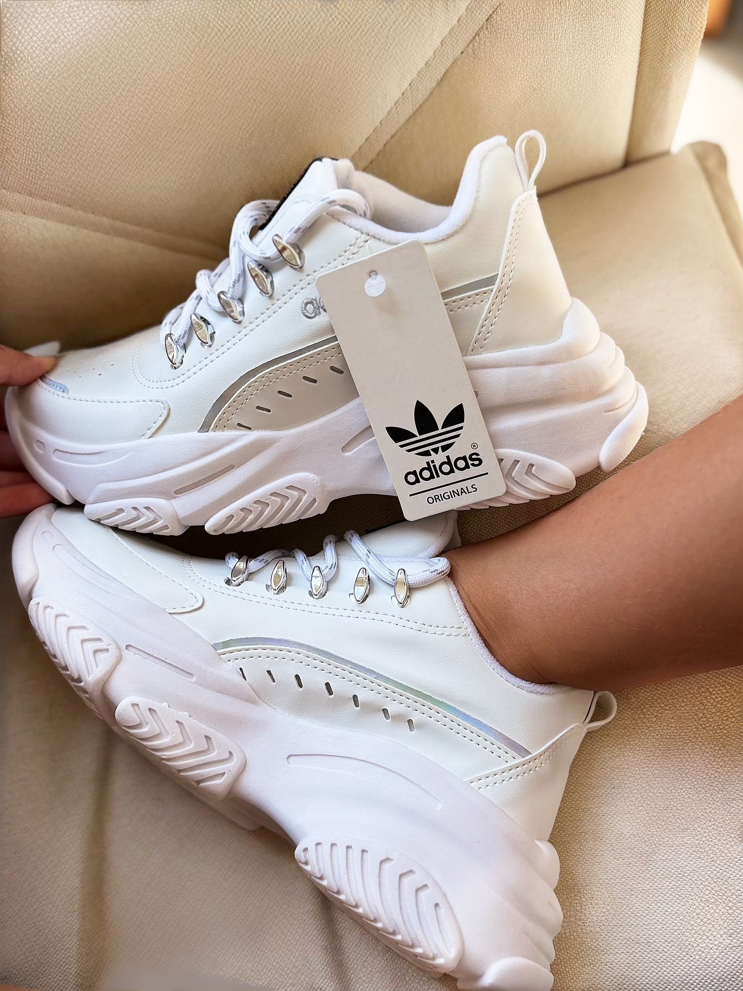 Tênis Adidas London Branco Premium