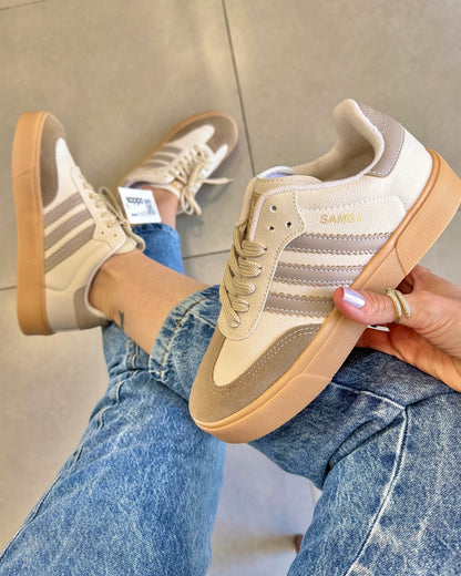 Tênis Adidas Samba Off Cinza Premium