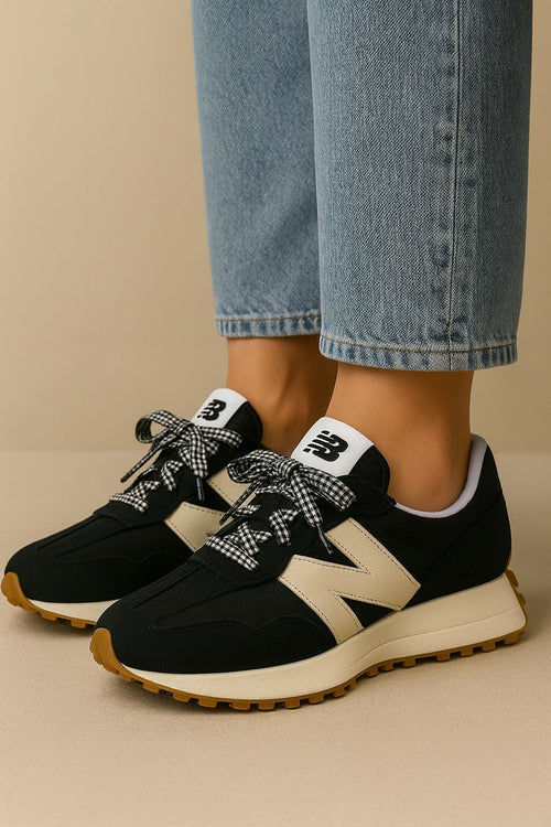 Tênis New Balance 327 Black Vegan Vintage Prime