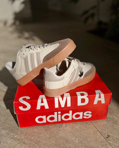 Tênis Adidas Samba Off Cinza Premium