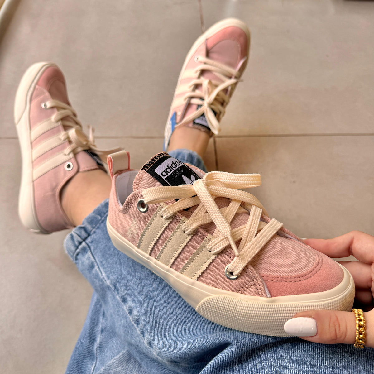 Tênis Adidas Street Rosa Premium