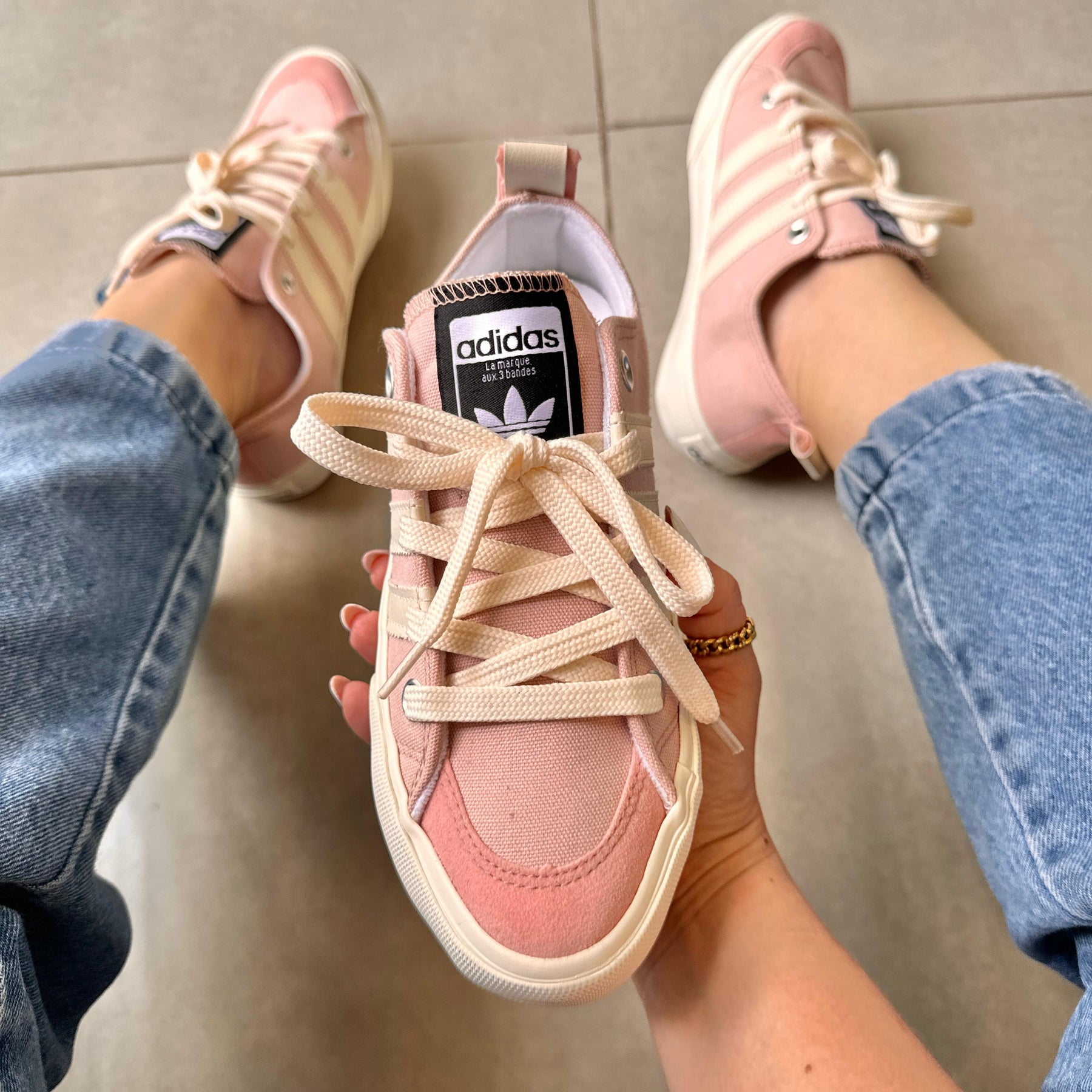 Tênis Adidas Street Rosa Premium