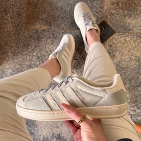 Tênis Adidas Gazelle Cinza Premium 2.0