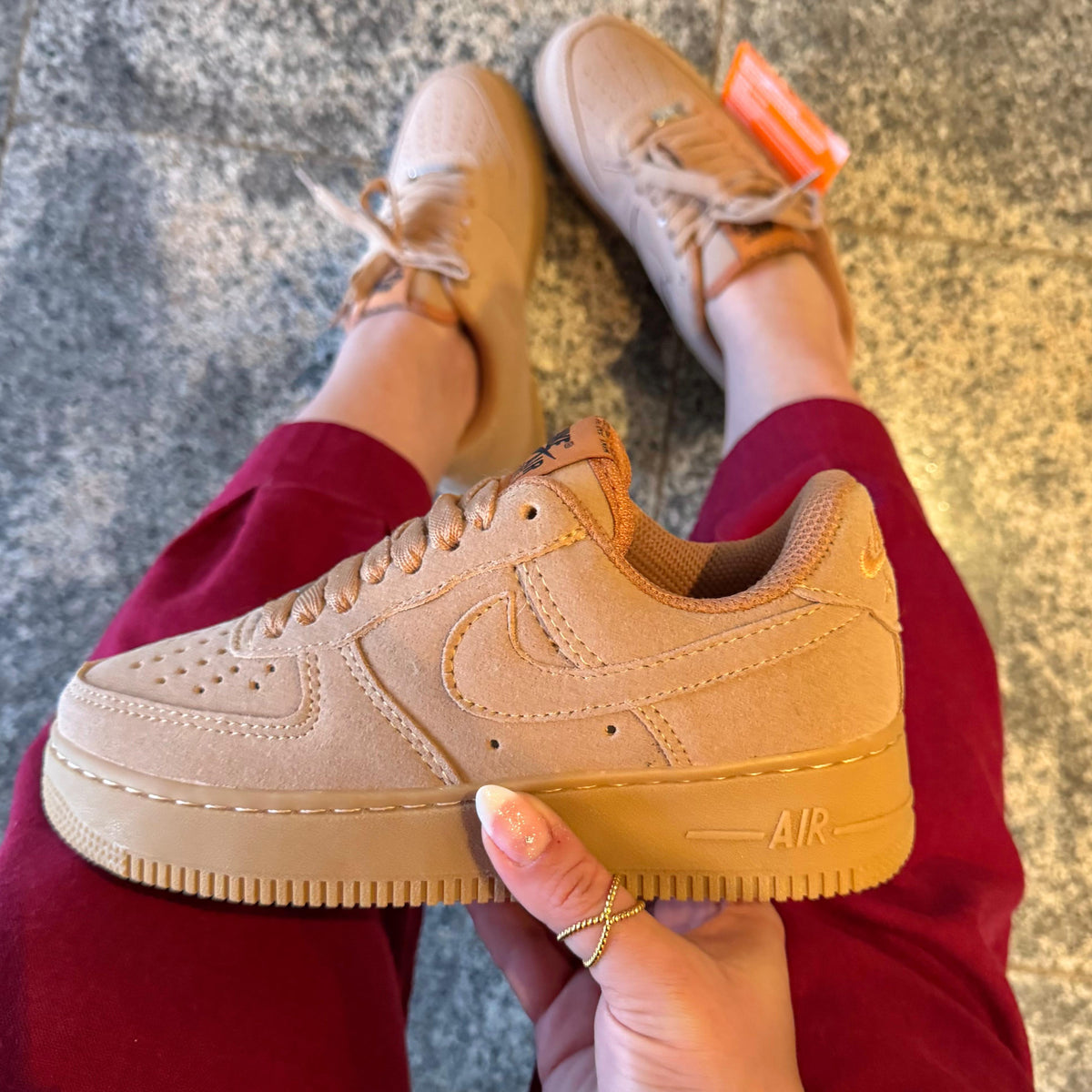 Tênis Nike Air Force 1 Caramelo 2.0