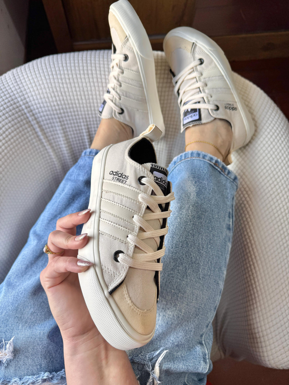 Tênis Adidas Street Vanilla Premium