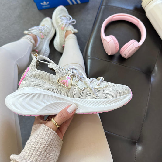 Tênis Adidas KNIT B3 Rosa Safari Prime