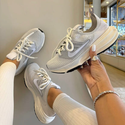 Tênis Nike KNIT B3 Prata Prime