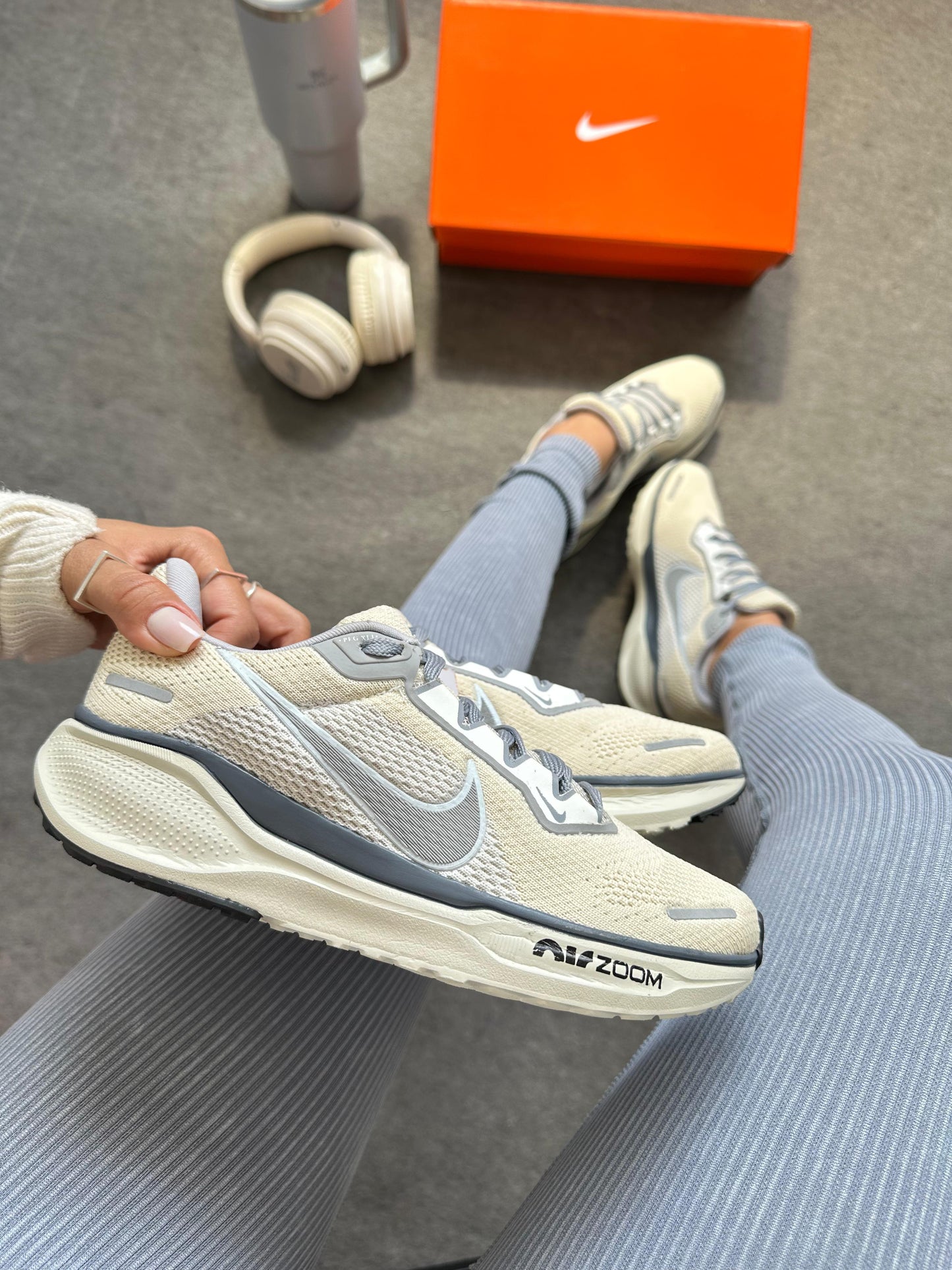 Tênis Nike Air Zoom Pegasus 41 Vanilla Cloud Blue Premium