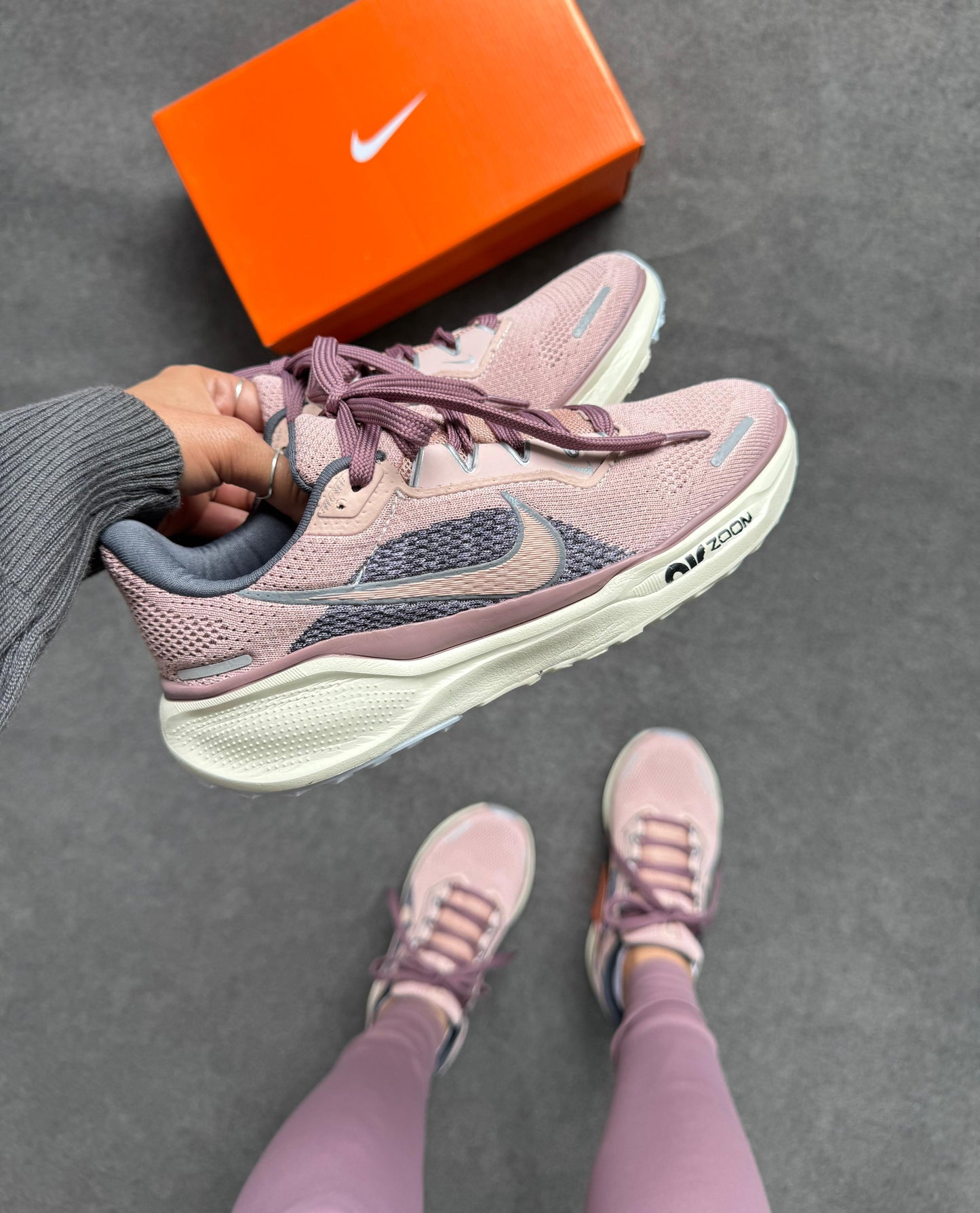 Tênis Nike Air Zoom Pegasus 41 Rose Lilás Prime