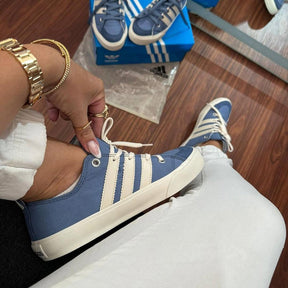 Tênis Adidas Street Azul Premium