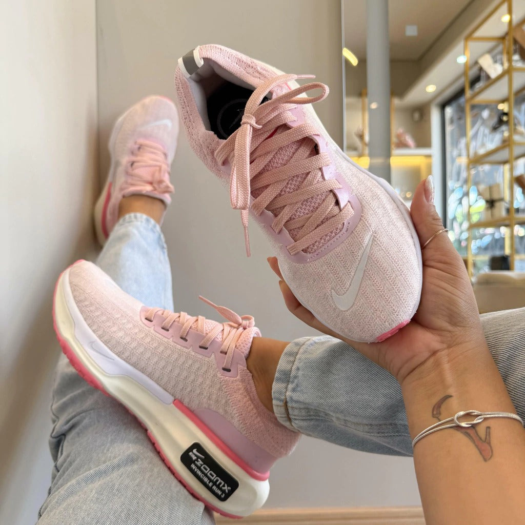 Tênis Nike Zoom X Invincible Run 3 Rosa Premium