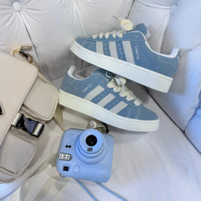 Tênis Adidas Campus Azul Bebê Premium