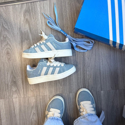 Tênis Adidas Campus Azul Bebê Premium