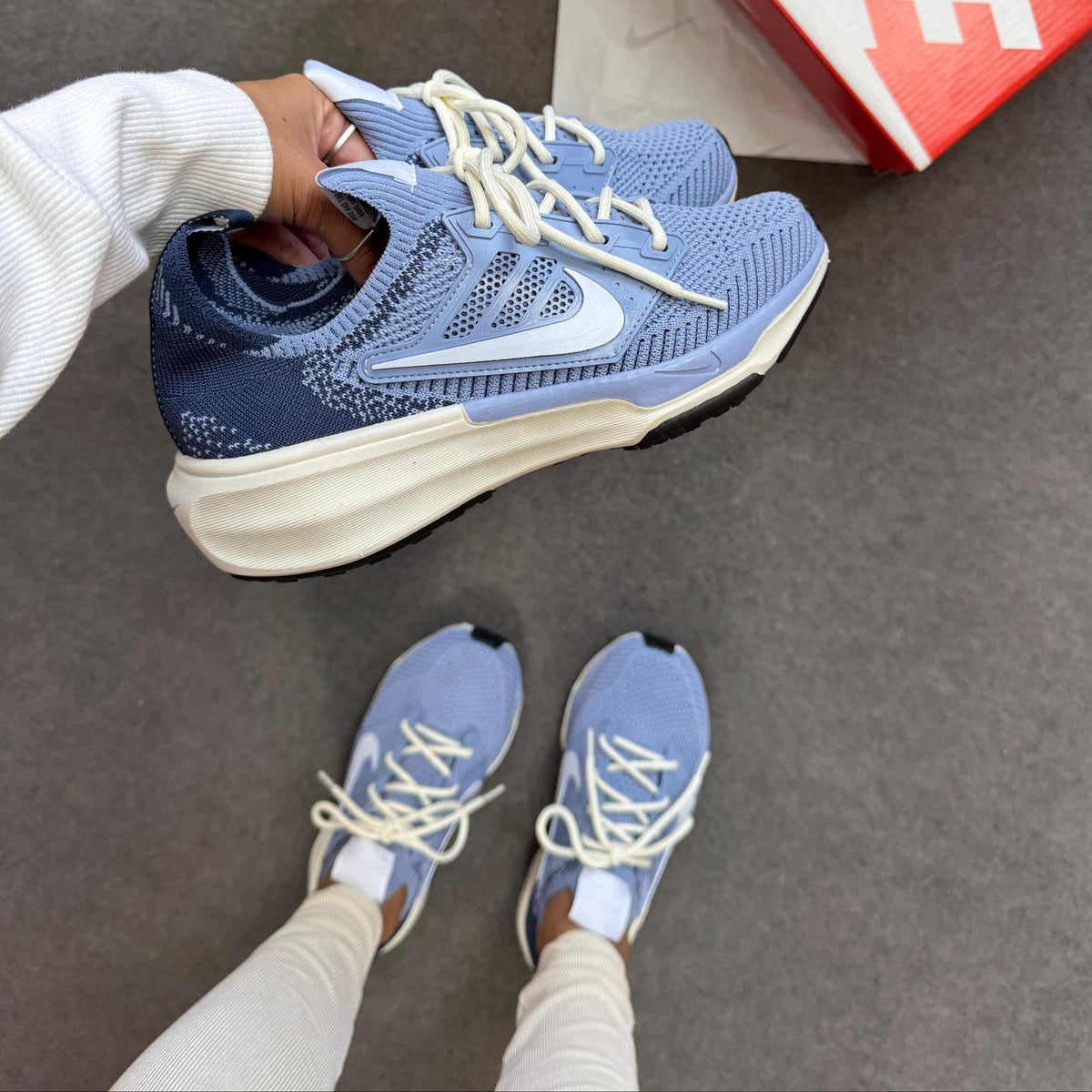 Tênis Nike Knit B3 Azul