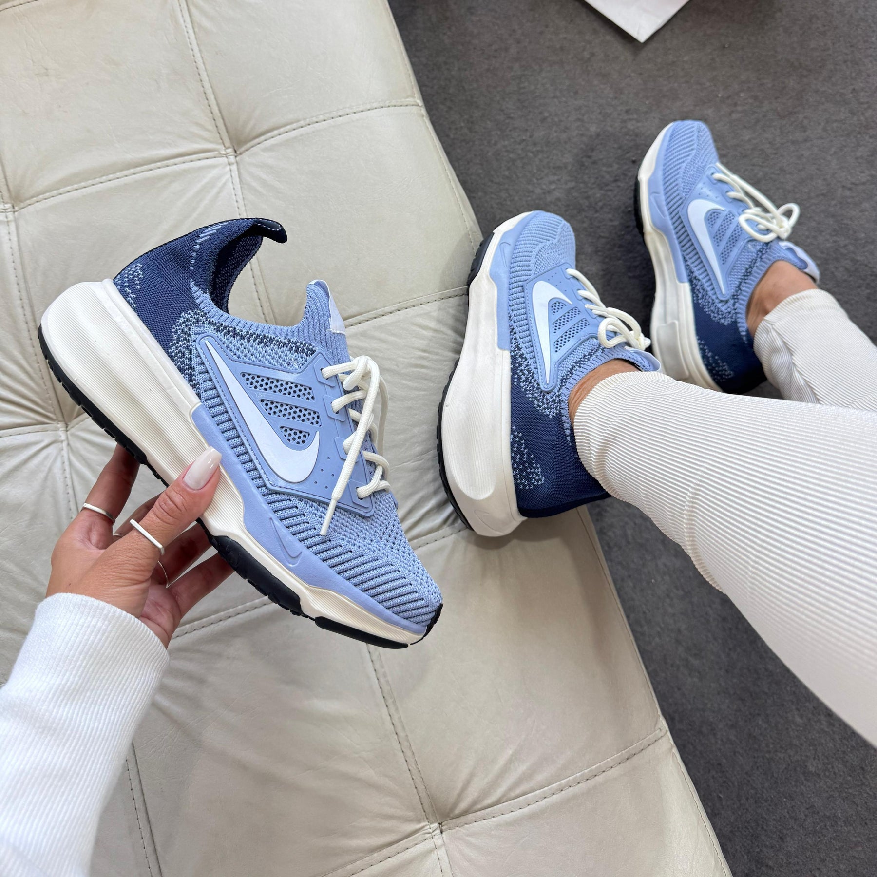 Tênis Nike Knit B3 Azul