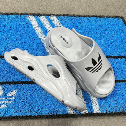 Chinelo Adidas Slid Plataforma Cinza Premium