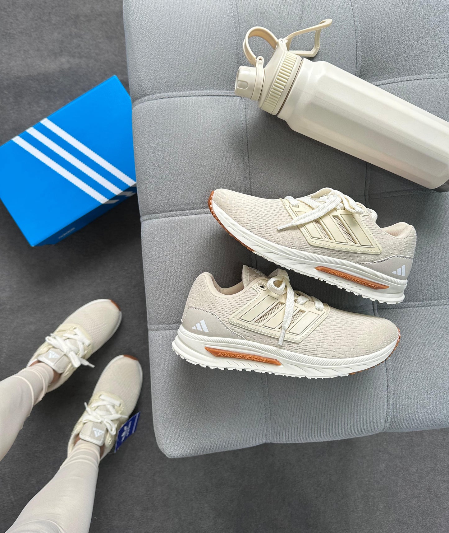 Tênis Adidas Advanced Off Caramelo Prime
