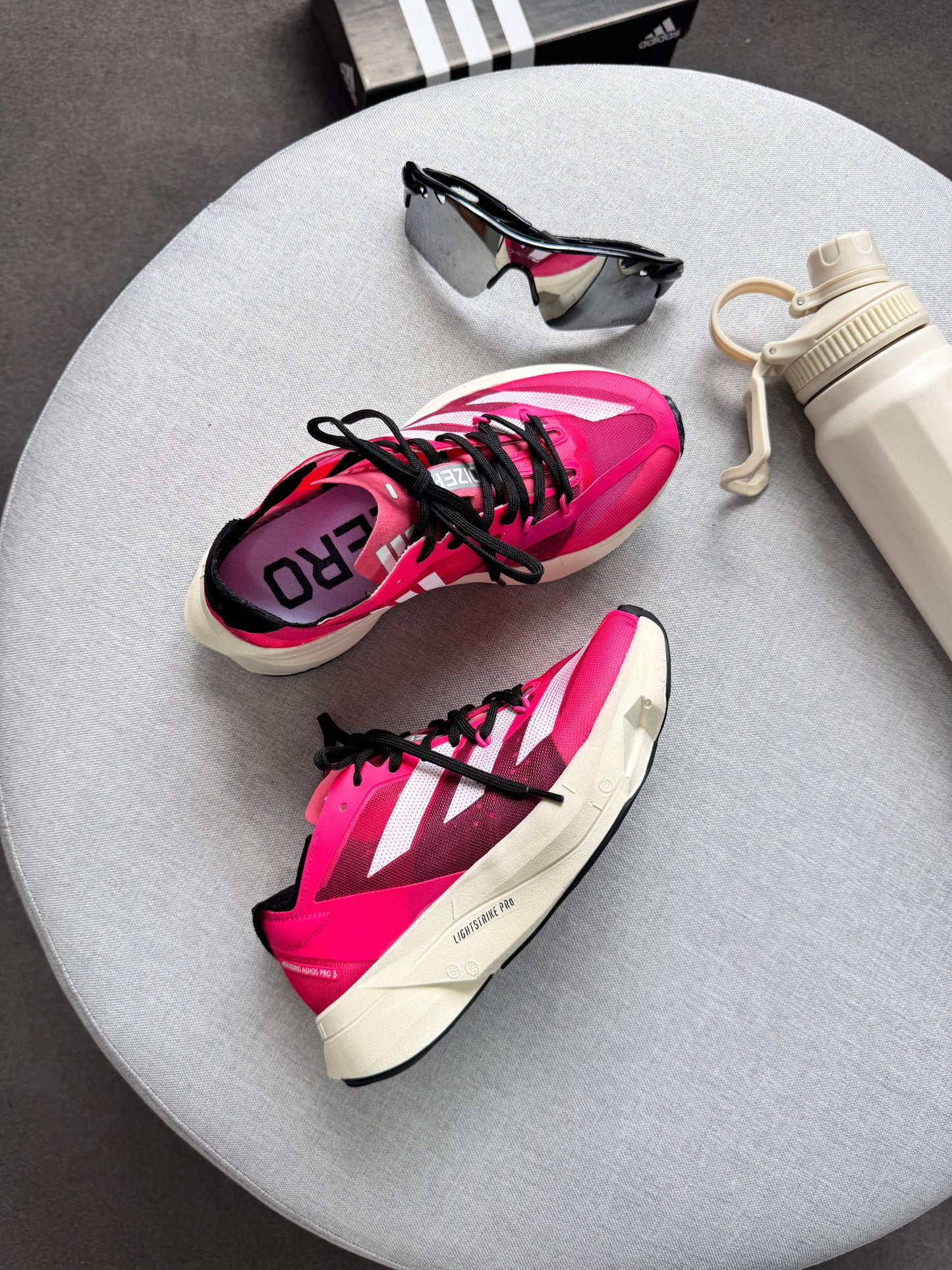 Tênis Adidas Adizero Adios Pro 3 Pink Prime