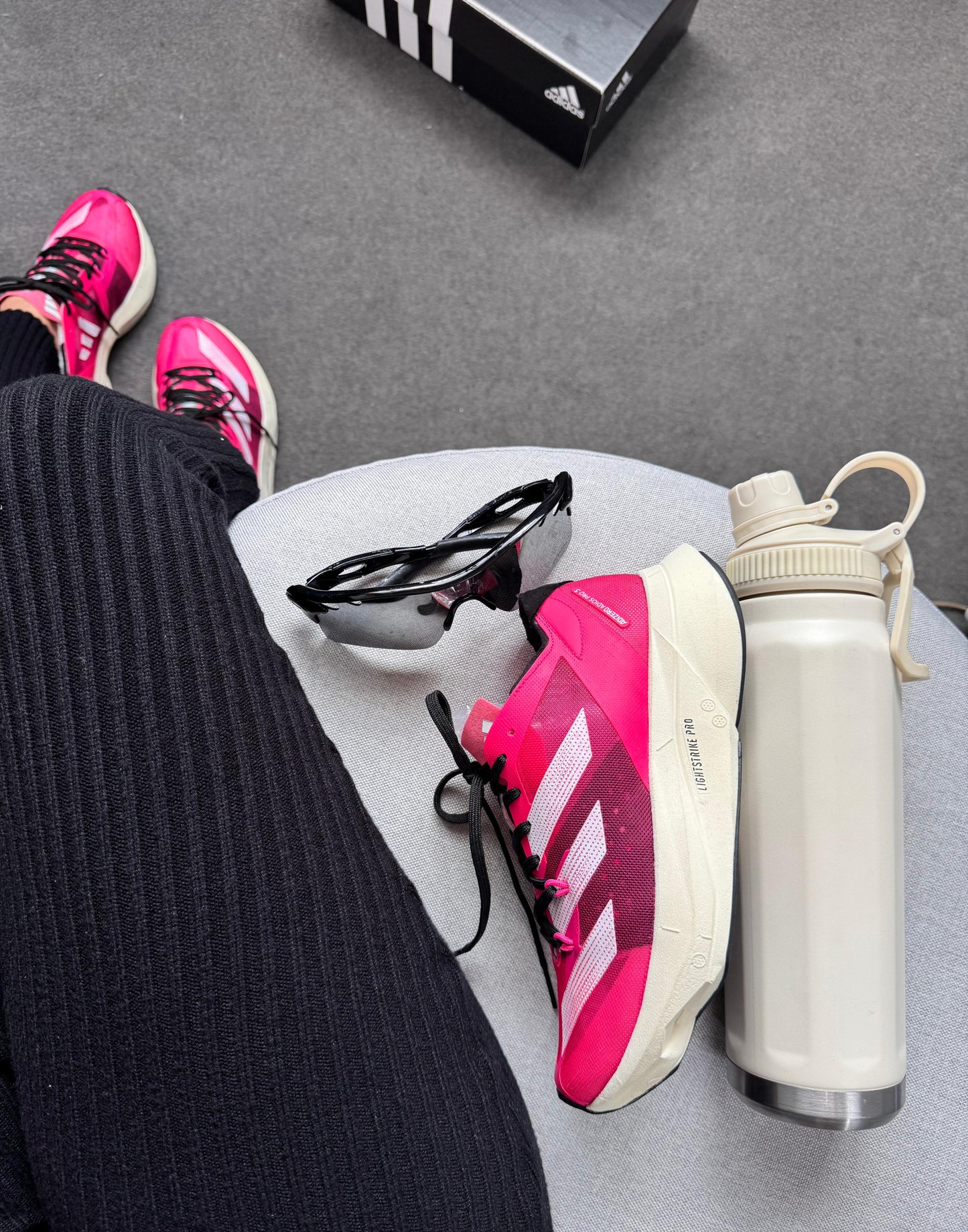 Tênis Adidas Adizero Adios Pro 3 Pink Prime