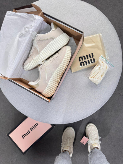 Tênis Quenz Miu Miu Vanilla Premium