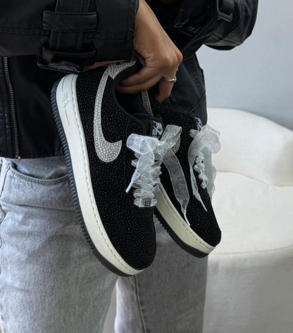 Tênis Nike Air Force Shine Black Premium