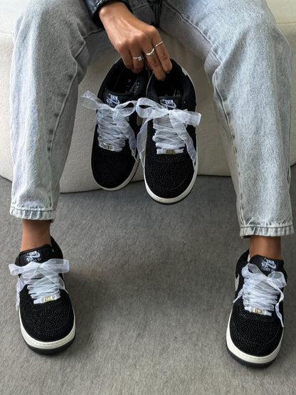Tênis Nike Air Force Shine Black Premium