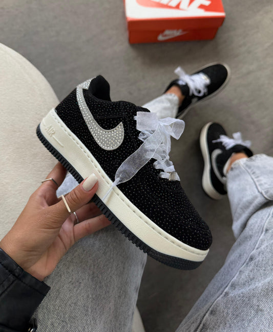 Tênis Nike Air Force Shine Black Premium