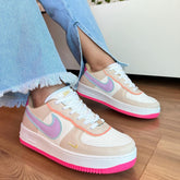 Tênis Nike Air Force Colorido Feminino Premium
