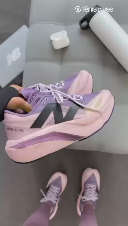 Tênis New Balance FuelCell Supercomp Elite V4 Lilás Rose Prime