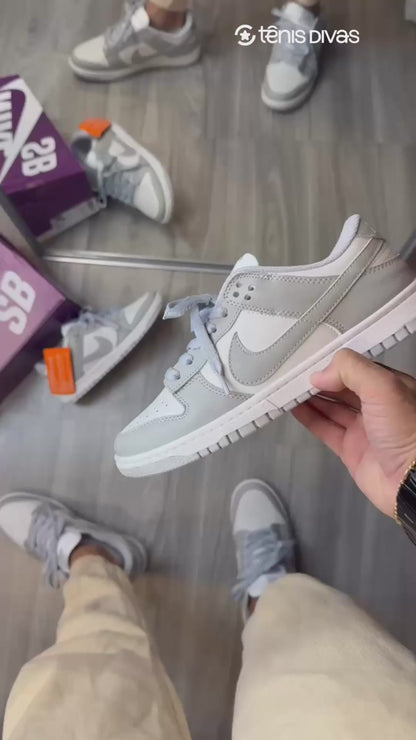 Tênis Nike Dunk SB Cinza Masculino Premium